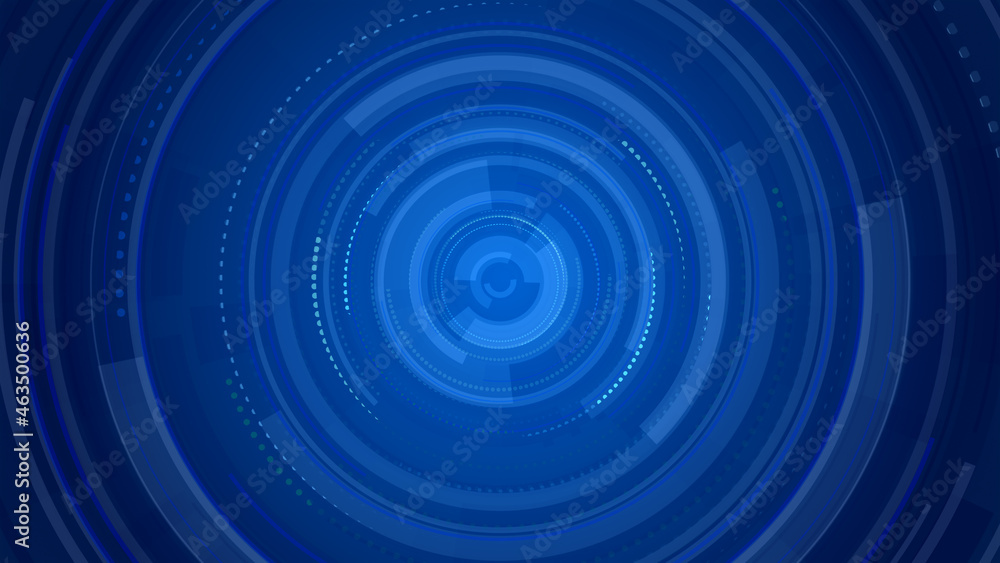 Abstract circle blue future technology background. Abstract circle blue future technology background.