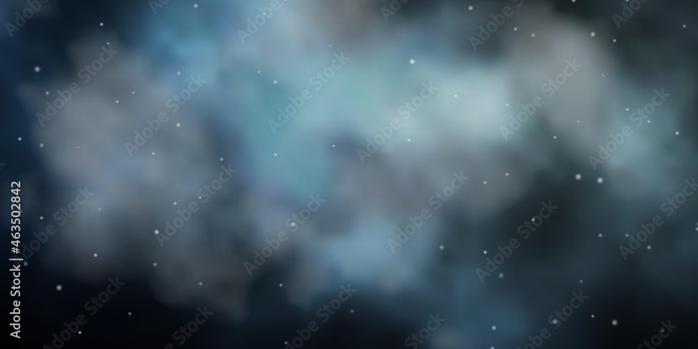 Light Gray vector layout with bright stars.