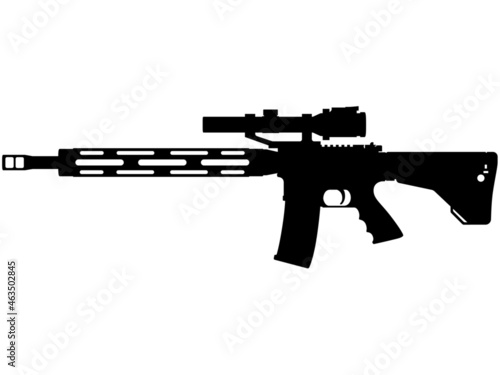 USA United States Army Rifle AR-15 m4 - m16 United States Armed Forces, Marine Corps and SWAT Police fully automatic machine gun American Tactical rifle officially AR-15 Carbine NATO Caliber