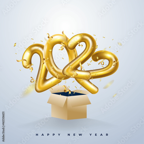 Happy New Year Greetings Card Background
