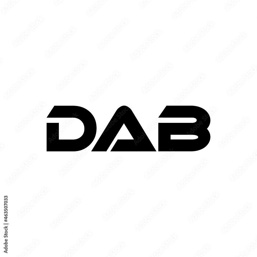 DAB letter logo design with white background in illustrator, vector logo modern alphabet font overlap style. calligraphy designs for logo, Poster, Invitation, etc. DAB letter logo design with white background in illustrator, vector logo modern alphabet font overlap style. calligraphy designs for logo, Poster, Invitation, etc.