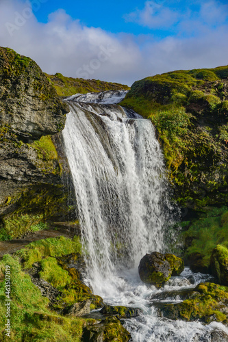 Snaefellsne Peninsula  Iceland  Sheep s Waterfall.