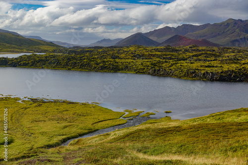 Snaefellsne Peninsula, Iceland: Selvallavatn Lake. photo