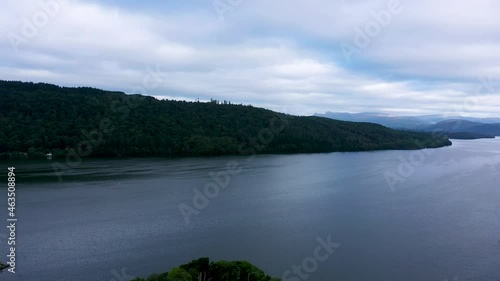 Windermere, Lake District Aerial Drone View