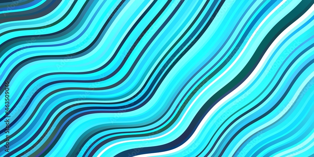 Light BLUE vector layout with curves.
