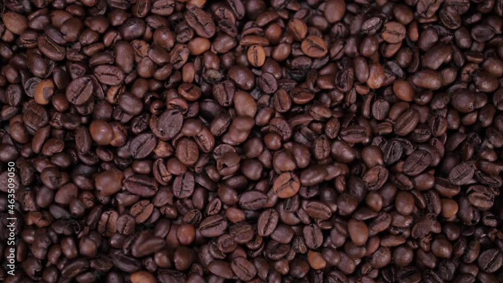 coffee grain beans falling slow motion coffee grain beans falling slow motion