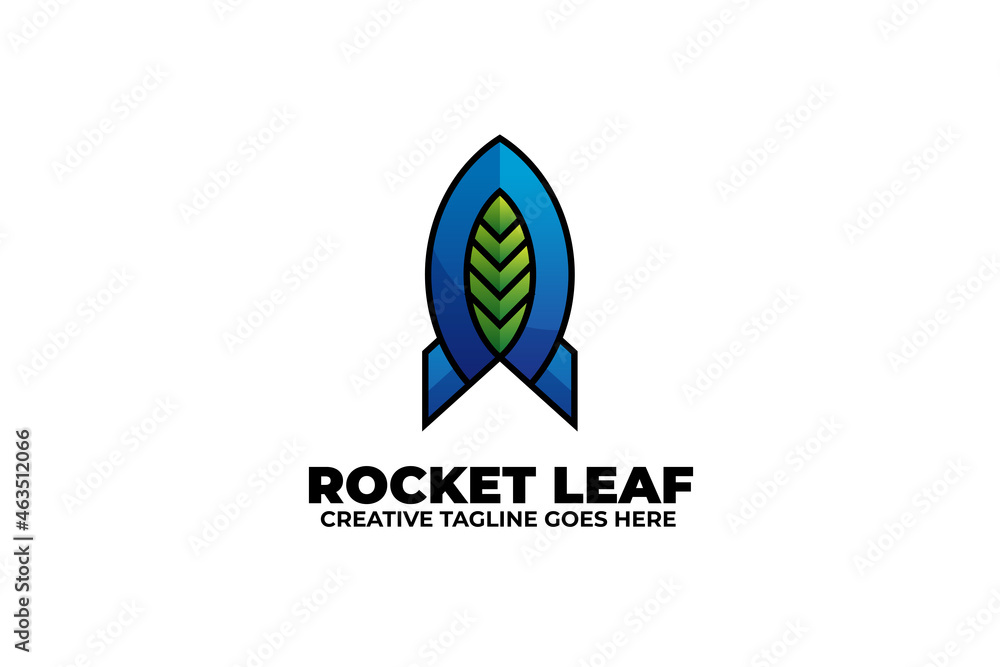 Rocket Gradient Logo Rocket Gradient Logo