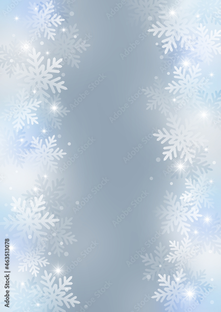 雪の結晶の背景 雪の結晶の背景