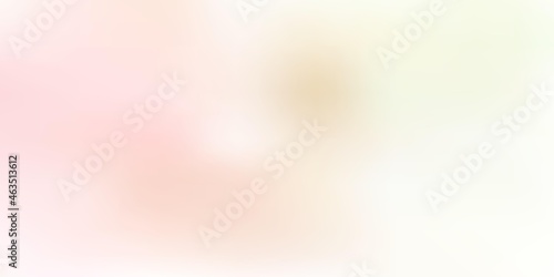 Light pink, green vector blur background.