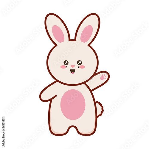 cute little kawaii rabbit