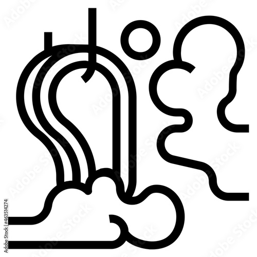 smoking meat icon