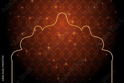 Islamic background, Islamic sale poster. Islamic textured. Islamic vector illustration. Islamic sale banner layout design. Islamic background sale post. Islamic post banner. Eid mobarak Mahe moharram