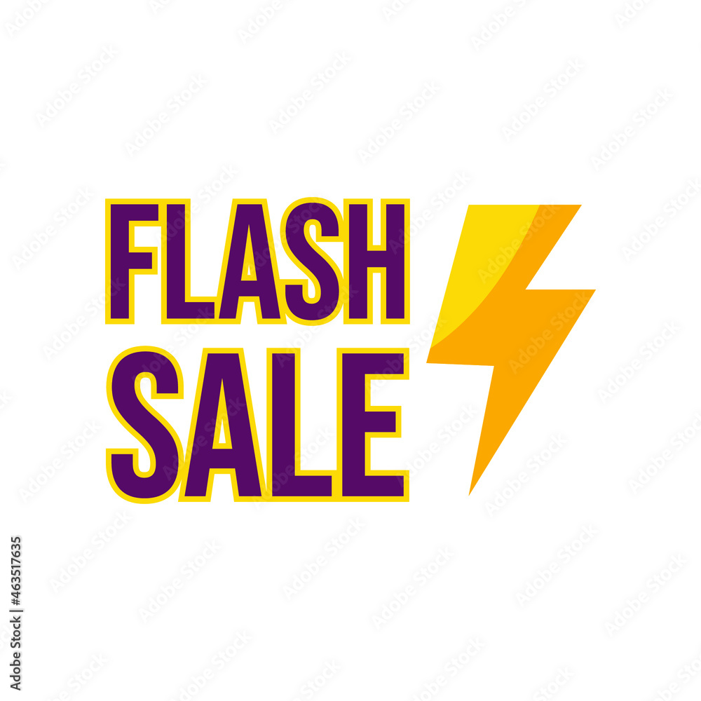 © Fauz Design - flash sale text style vector illustration design © Fauz Design - flash sale text style vector illustration design
