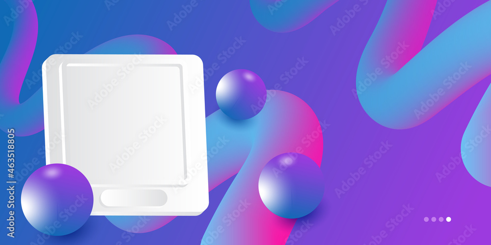 Modern abstract 3d background with business and corporate concept for presentation design template. Gradient vibrant contrast color Modern abstract 3d background with business and corporate concept for presentation design template. Gradient vibrant contrast color