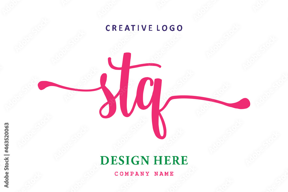 STQ lettering logo is simple, easy to understand and authoritative STQ lettering logo is simple, easy to understand and authoritative