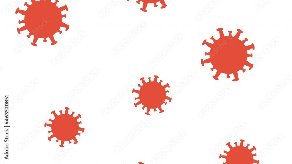 covid 19 disease particles animation covid 19 disease particles animation