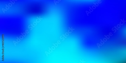Light blue, green vector blurred template.