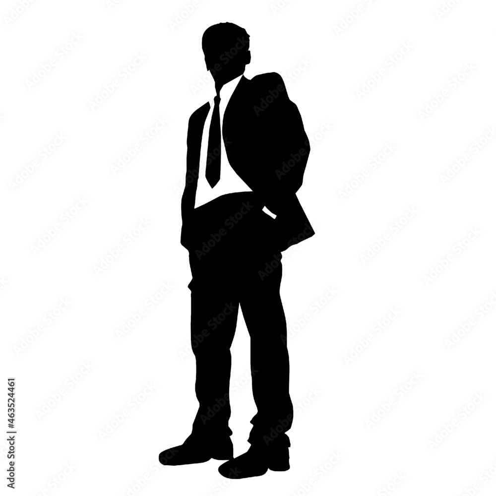 businessman person suit male silhouette businessman person suit male silhouette