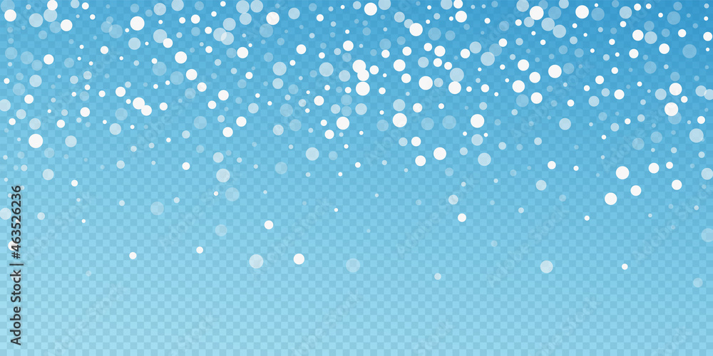 White dots Christmas background. Subtle flying sno White dots Christmas background. Subtle flying sno
