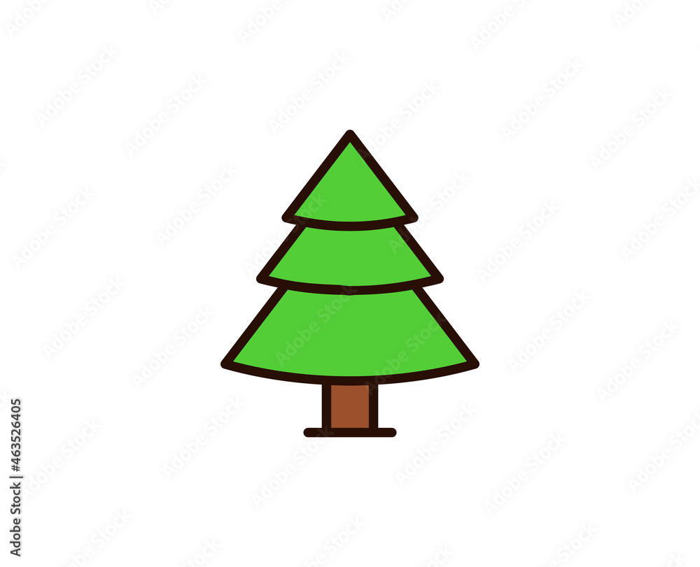 Christmas tree premium line icon. Simple high quality pictogram. Modern outline style icons. Stroke vector illustration on a white background. Christmas tree premium line icon. Simple high quality pictogram. Modern outline style icons. Stroke vector illustration on a white background.