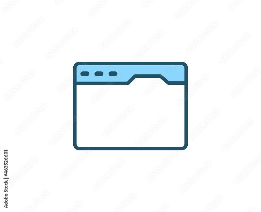 Web page premium line icon. Simple high quality pictogram. Modern outline style icons. Stroke vector illustration on a white background. Web page premium line icon. Simple high quality pictogram. Modern outline style icons. Stroke vector illustration on a white background.