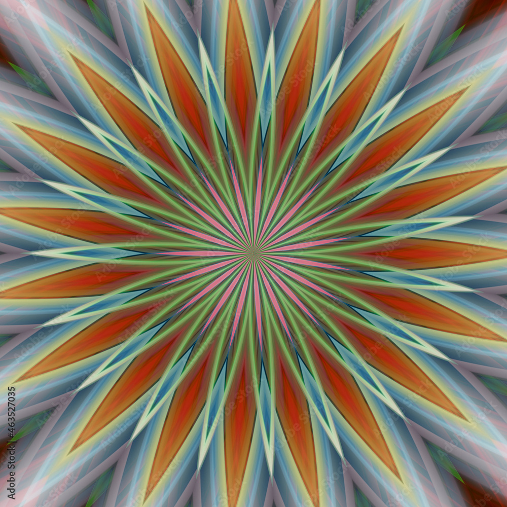Blue yellow orange design, abstract background with rays Blue yellow orange design, abstract background with rays