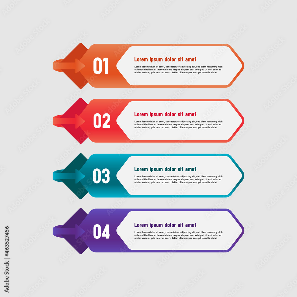 Set of collection infographic banner design Set of collection infographic banner design