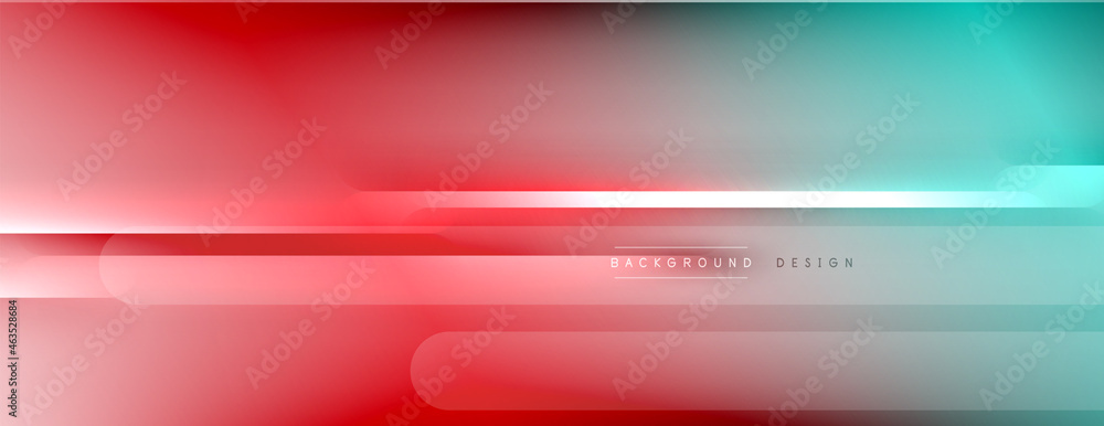 Abstract background. Shadow lines on bright shiny gradient background.
