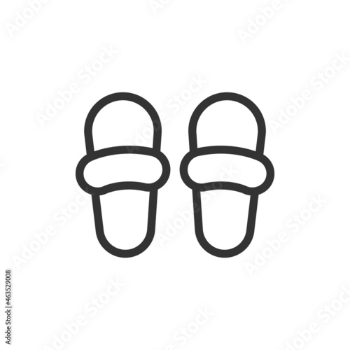 Stay at home line icon, sign or symbol.