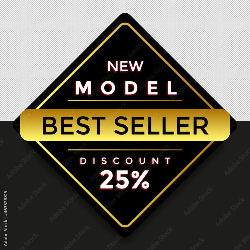 sale discount promotion sticker template