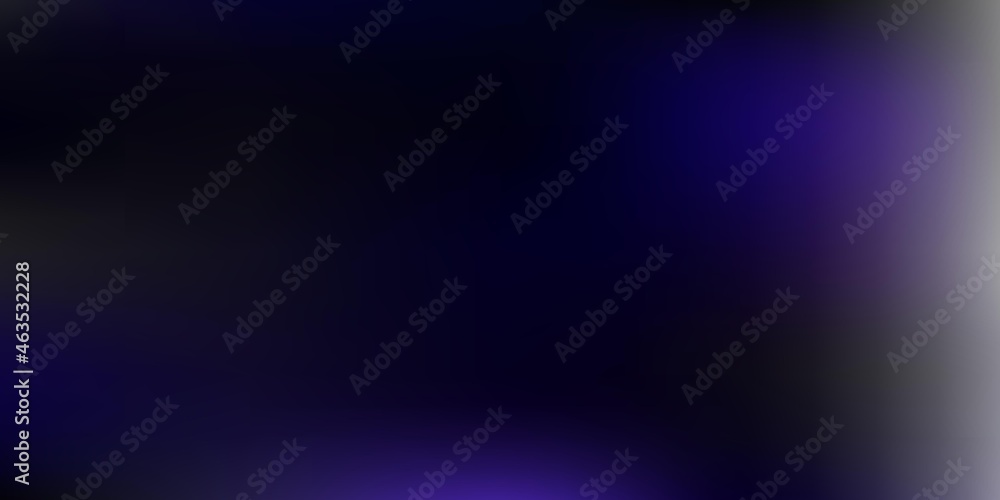 Dark purple vector blur template.