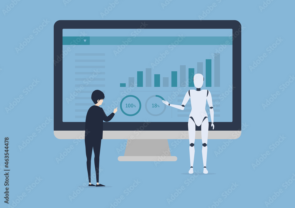 Ai 人工知能 を活用した予測分析のイラスト素材 Stock Vector Adobe Stock Ai 人工知能 を活用した予測分析のイラスト素材 Stock Vector Adobe Stock