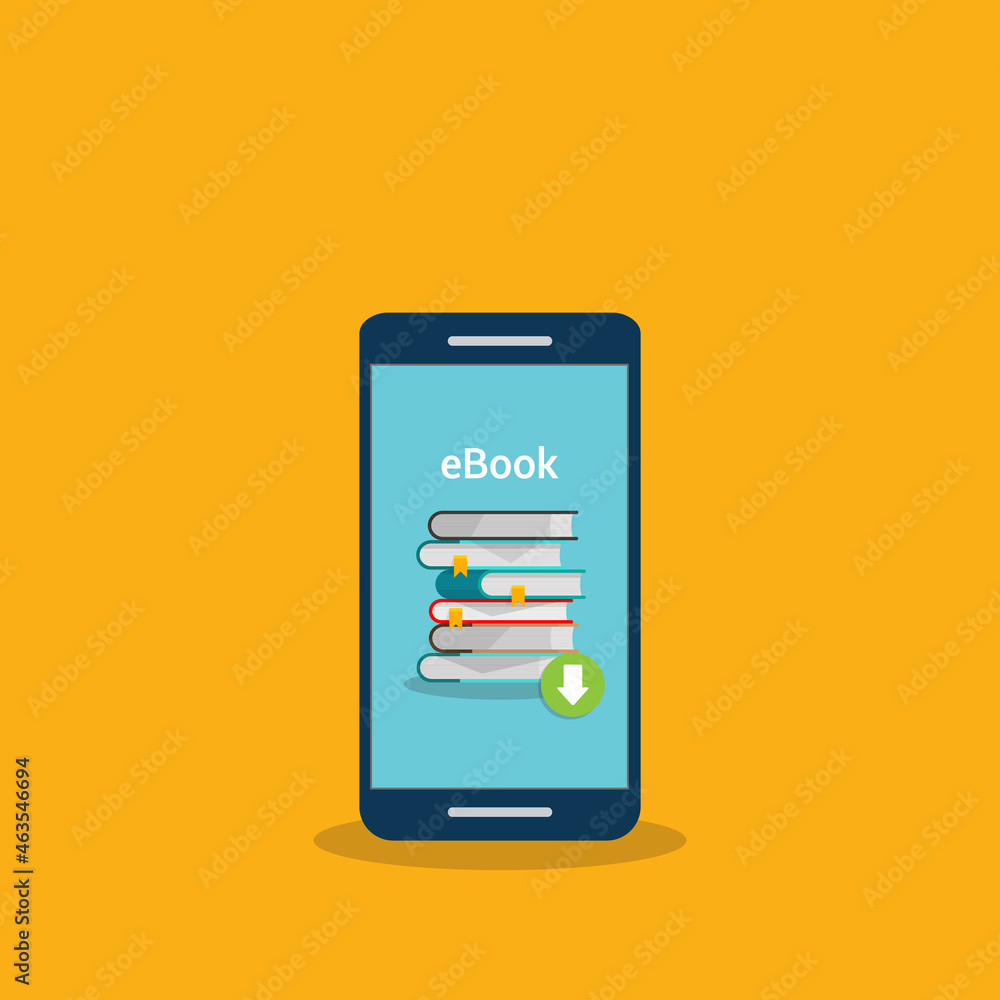 Download book. E-book marketing, content marketing, e-book download on smart phone Download book. E-book marketing, content marketing, e-book download on smart phone