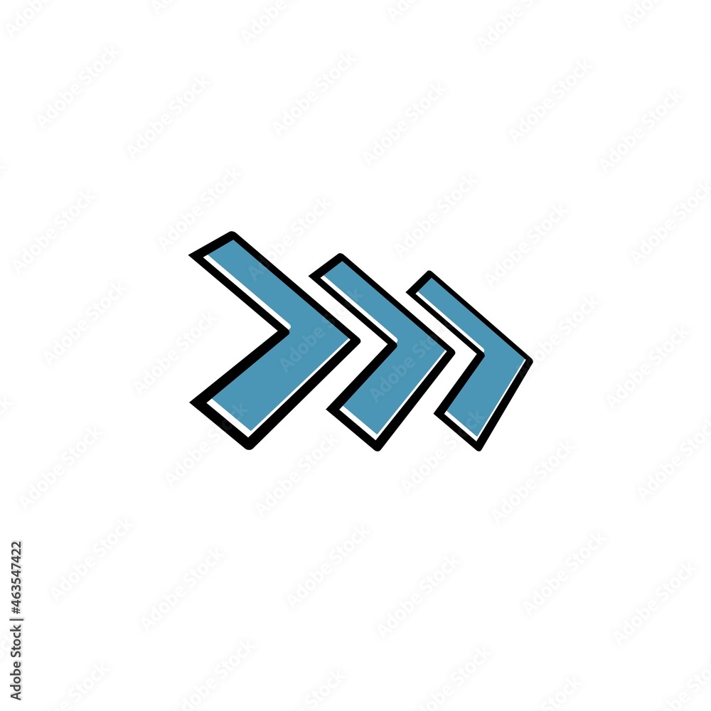 Arrow icon vector, logo design, illustration 3d, business symbols Arrow icon vector, logo design, illustration 3d, business symbols