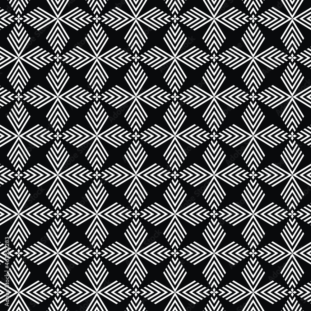 black and white geometric ornament black and white geometric ornament
