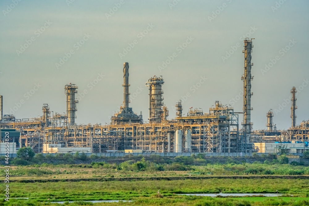 Dung Quat oil factory or Binh Son oil refinery, Dung Quat, Quang Ngai, Vietnam Dung Quat oil factory or Binh Son oil refinery, Dung Quat, Quang Ngai, Vietnam