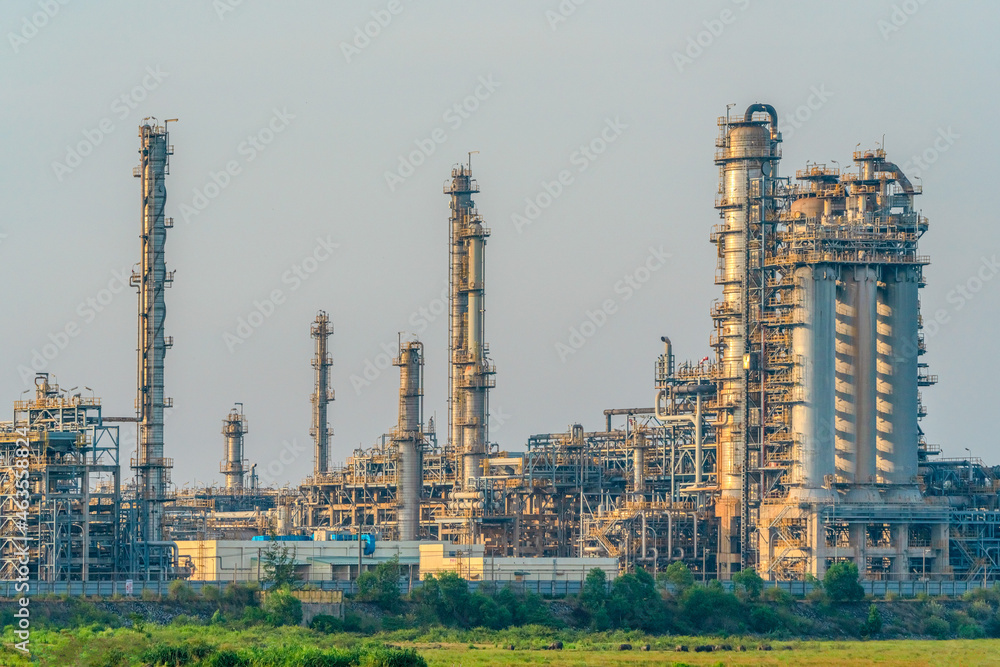 Dung Quat oil factory or Binh Son oil refinery, Dung Quat, Quang Ngai, Vietnam Dung Quat oil factory or Binh Son oil refinery, Dung Quat, Quang Ngai, Vietnam