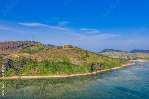 Cu Lao Re or Ly Son island or Volcanic island, Quang Ngai, Vietnam. 