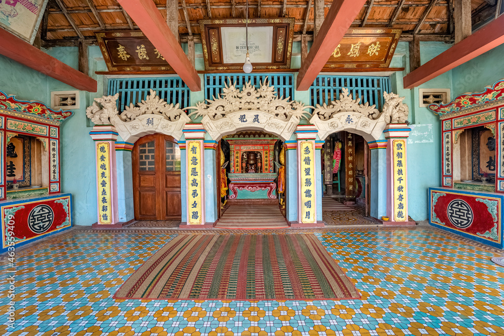 Obraz premium Am Linh Tu temple at Ly Son island, Quang Ngai, Vietnam