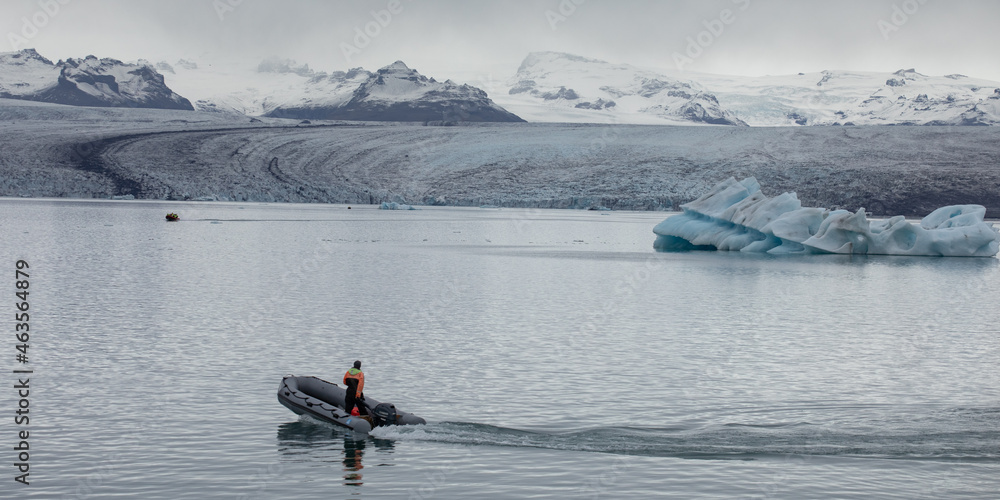 Fototapeta premium Islanda, Jökulsárlón Glacier Lagoon