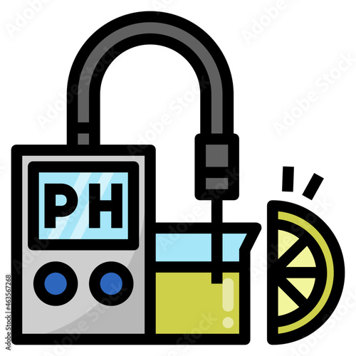 acidity line icon