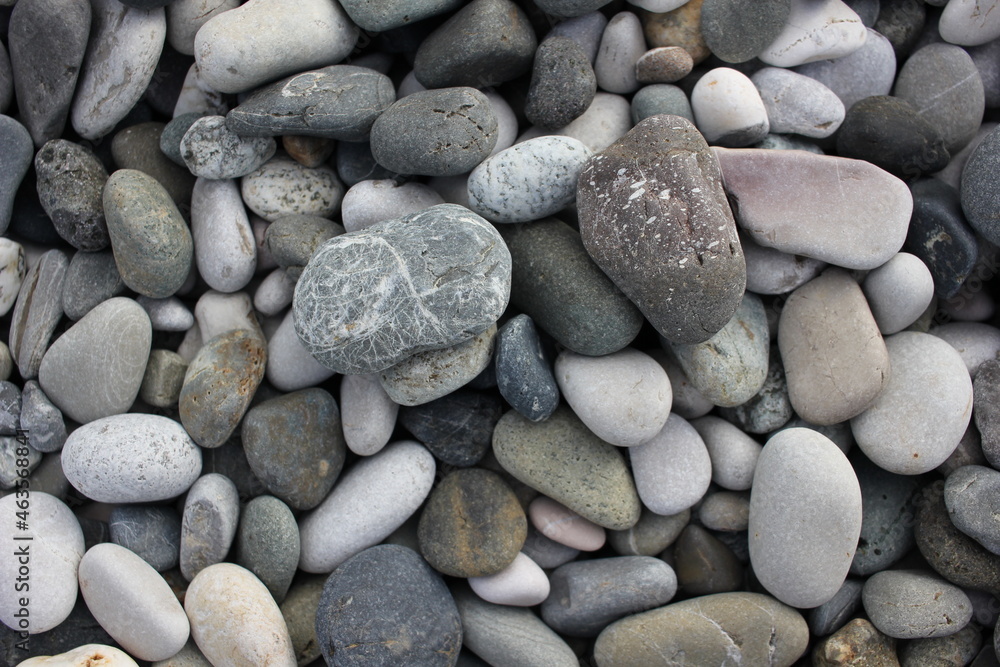 stones on the beach stones on the beach