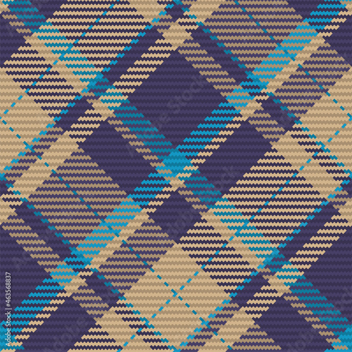Seamless pattern of scottish tartan plaid. Repeatable background with check fabric texture. Vector backdrop striped textile print.