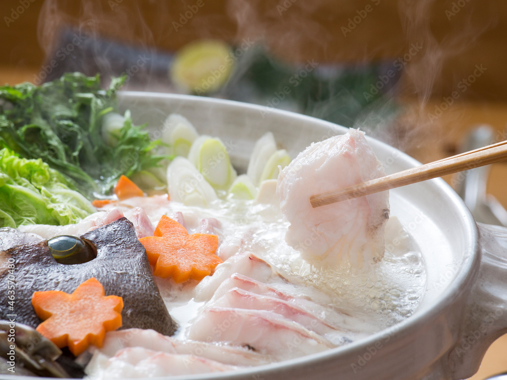 クエ鍋 アラ鍋 日本の人気鍋料理 Stock Photo Adobe Stock クエ鍋 アラ鍋 日本の人気鍋料理 Stock Photo Adobe Stock