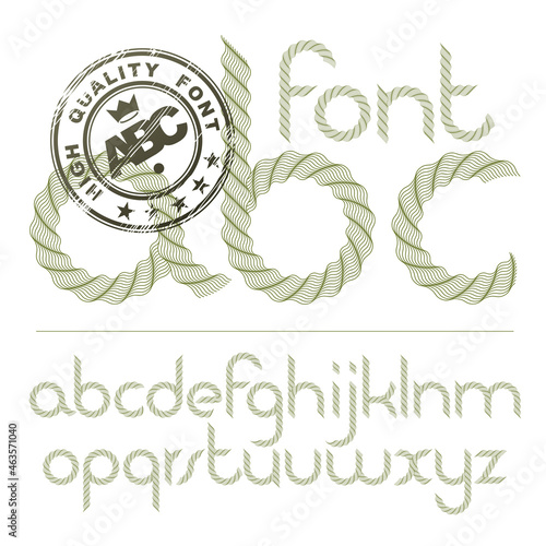 Set of vector rounded lower...