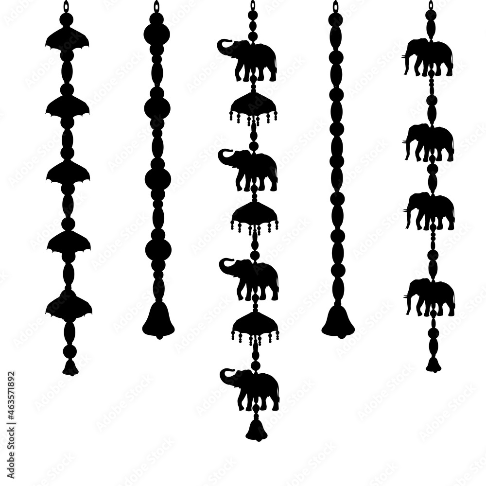 silhouettes-of-decorations-for-indian-holidays-stock-vector-adobe-stock