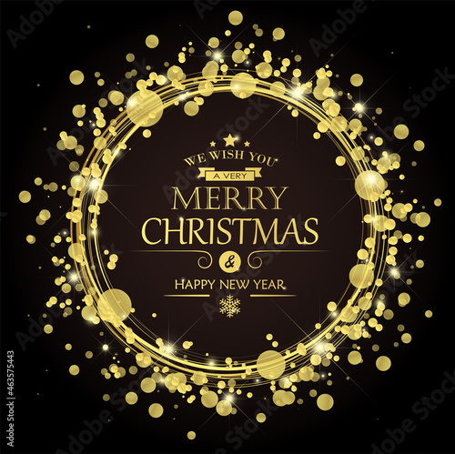 merry christmas and happy new year greetings