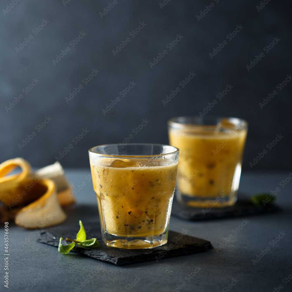 Healthy homemade passion fruit smoothie Healthy homemade passion fruit smoothie
