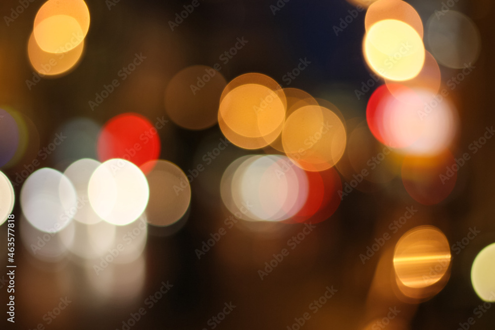 bokeh blurred city abstract background bokeh blurred city abstract background