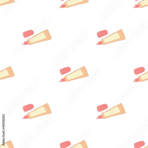 liquid makeup foundation in a tube pattern seamless background texture repeat wallpaper geometric vector